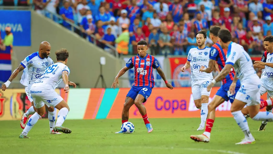 Bahia não teve problemas e resolveu tudo no primeiro tempo