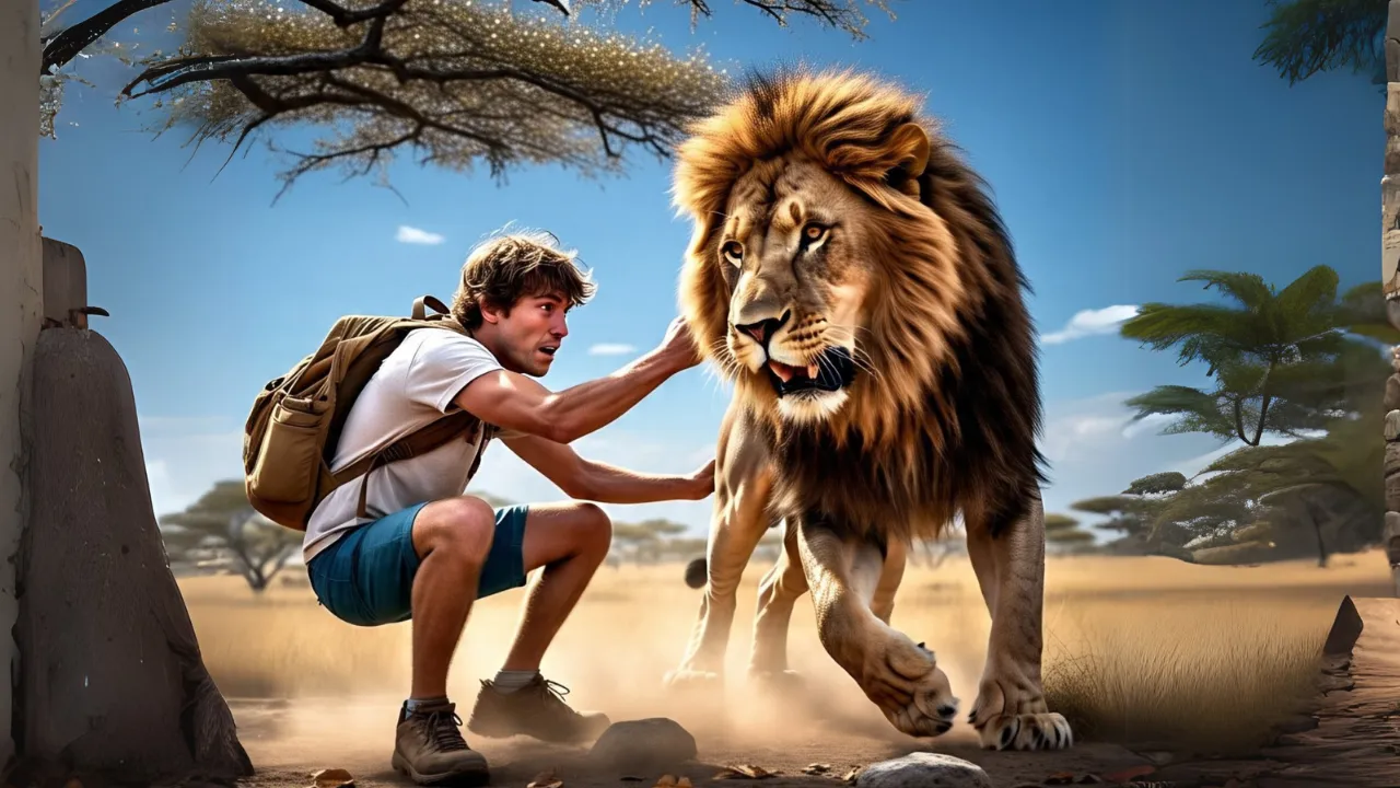 Identificado como o empresário Bernd Kebbel, ele estava acampado com outros turistas em um resort de tendas quando saiu para ir ao banheiro e acabou atacado pelo felino.