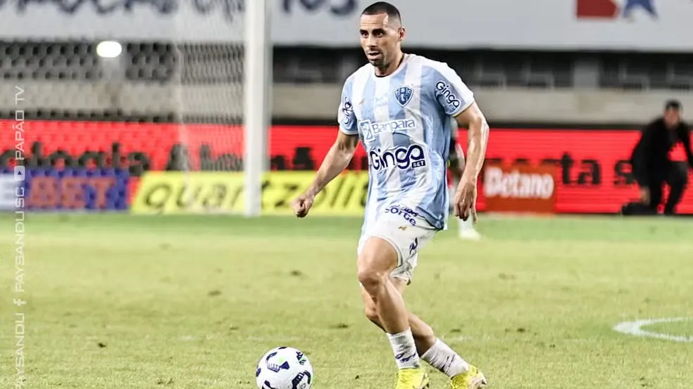 Volante Dudu Vieira, do Paysandu