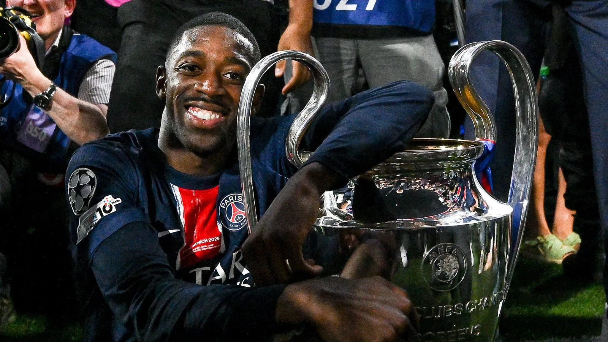 Ousmane Dembélé, de 28 anos, entrou de vez na corrida pela Bola de Ouro. Com a vitória do Paris Saint-Germain por 5 a 0 sobre a Inter de Milão na final da Liga dos Campeões