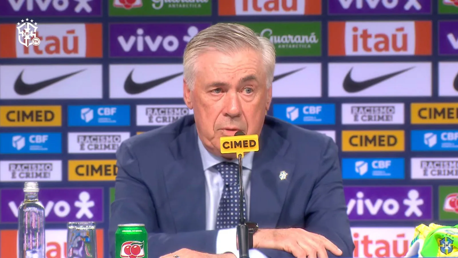 Técnico da Seleção Brasileira, Carlo Ancelotti