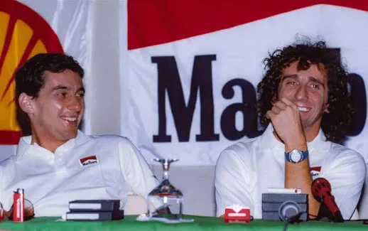 Alain Prost postou uma homenagem a Ayrton Senna nesta quinta-feira, quando se completam 31 anos da morte do brasileiro