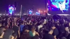 Hit de Dj Meury durante show de Lady Gaga
