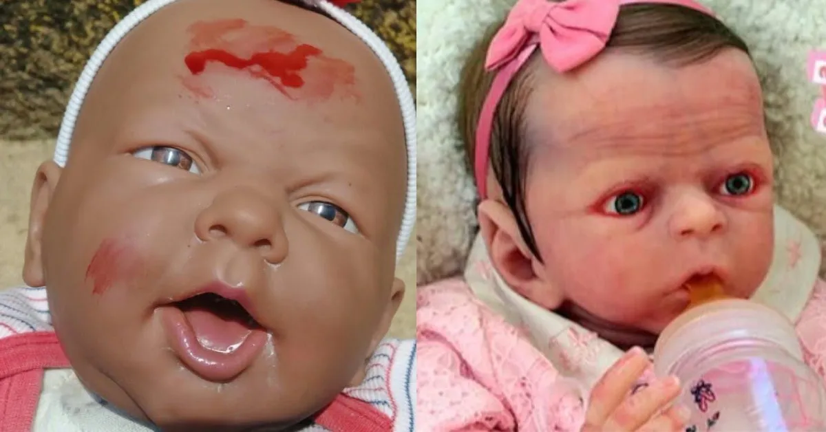 Os bebês reborn são bonecos artesanais fabricados para parecerem o mais realistas possível com bebês humanos. Feitos com vinil especial ou silicone, possuem características como veias, manchinhas, unhas, cabelos implantados fio a fio e até simulação de respiração.