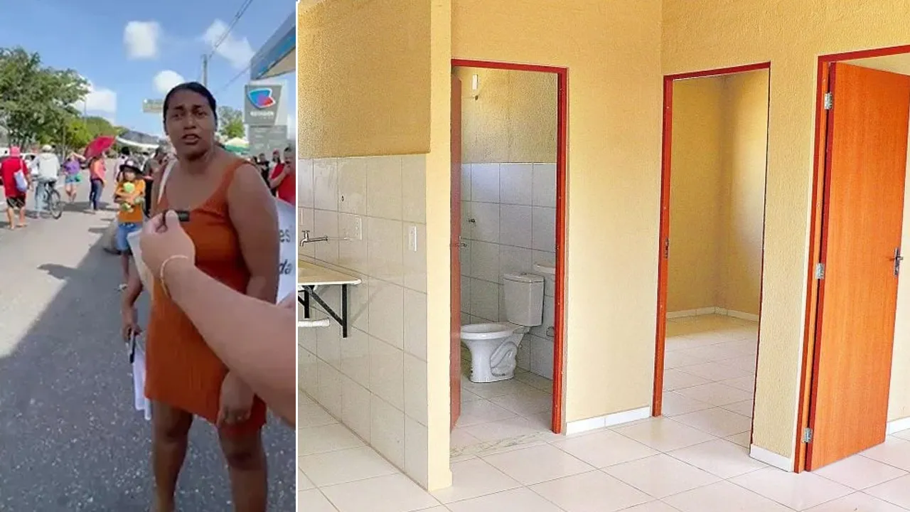 A moradora em questão ficou revoltada após não ter sido contemplada para o sorteio que segundo ela, era apenas 'fachada' da Prefeitura de Ananindeua, já que a mesma alegou estar há anos tentando adquirir um imóvel.