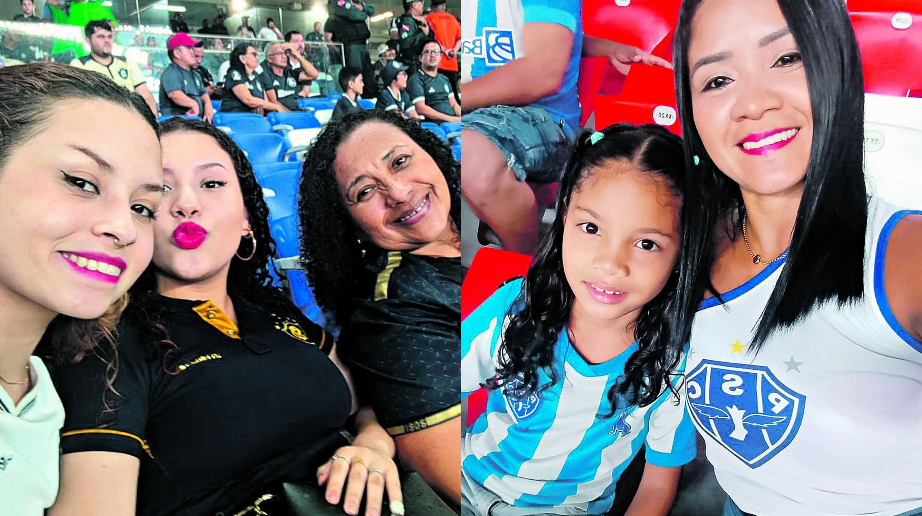As mamães Marilene (Remo) e Cláudia (Paysandu) contam suas hitórias de amor pelos dois maiores clubes do Norte.
