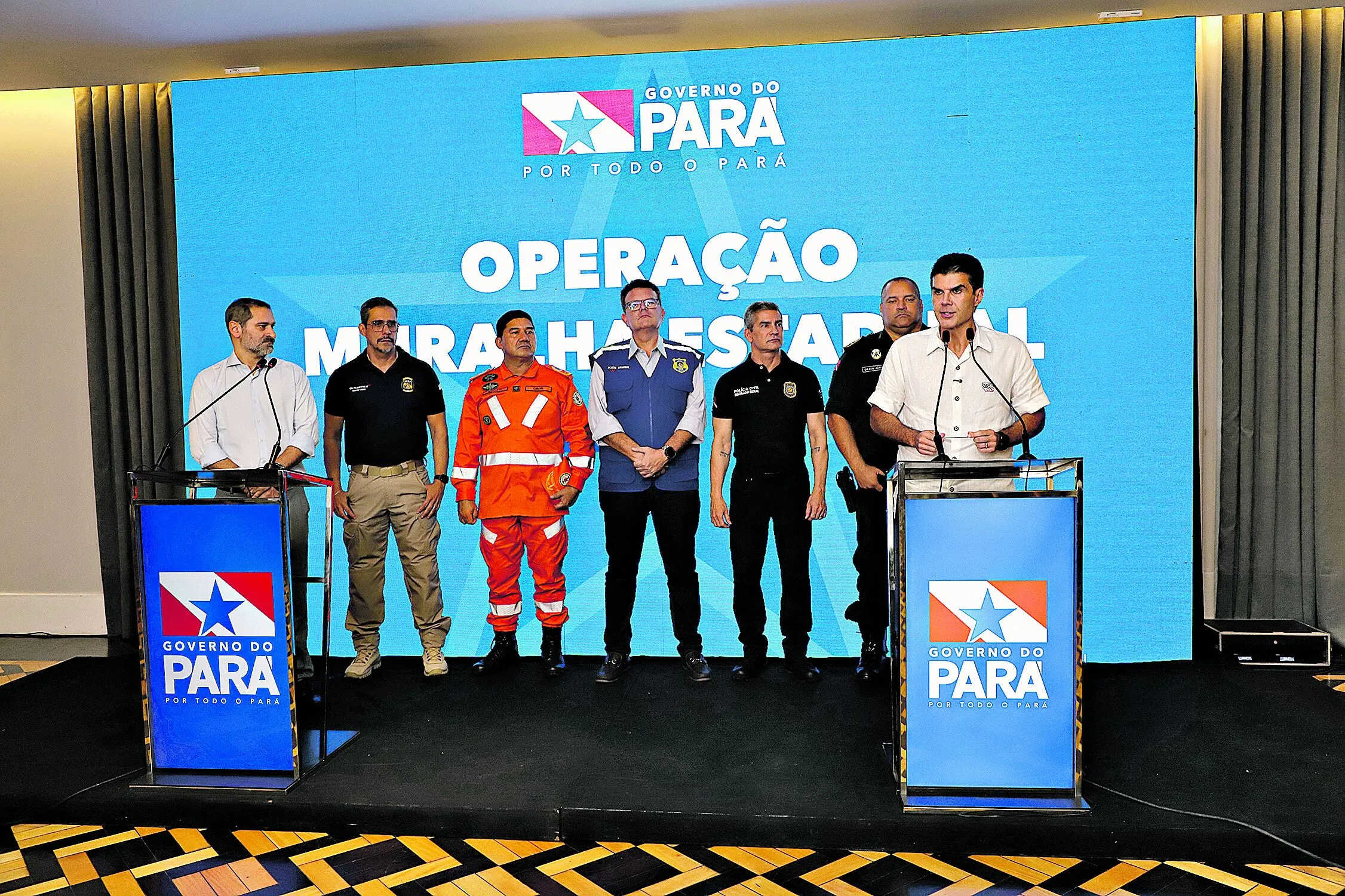 Governador Helder Barbalho ressaltou que a operação foi realizada de forma integrada