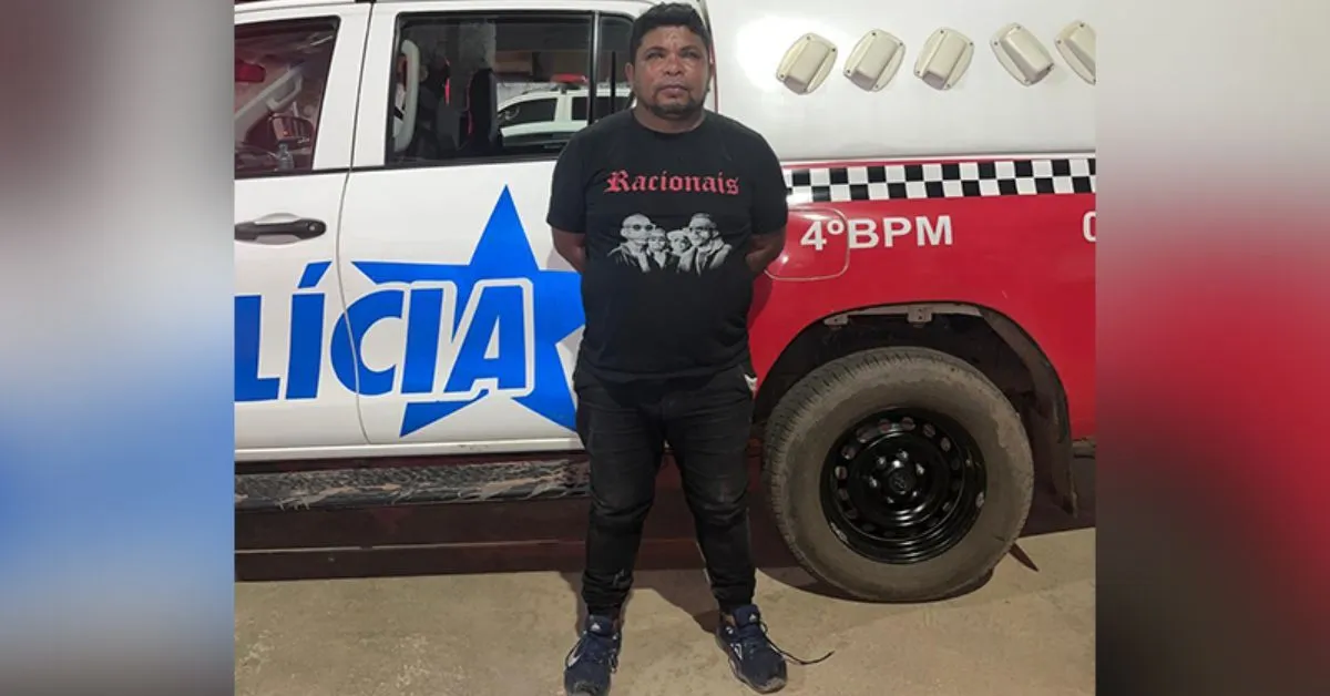 Homem é preso em Marabá por furtar loja de produtos agropecuários.