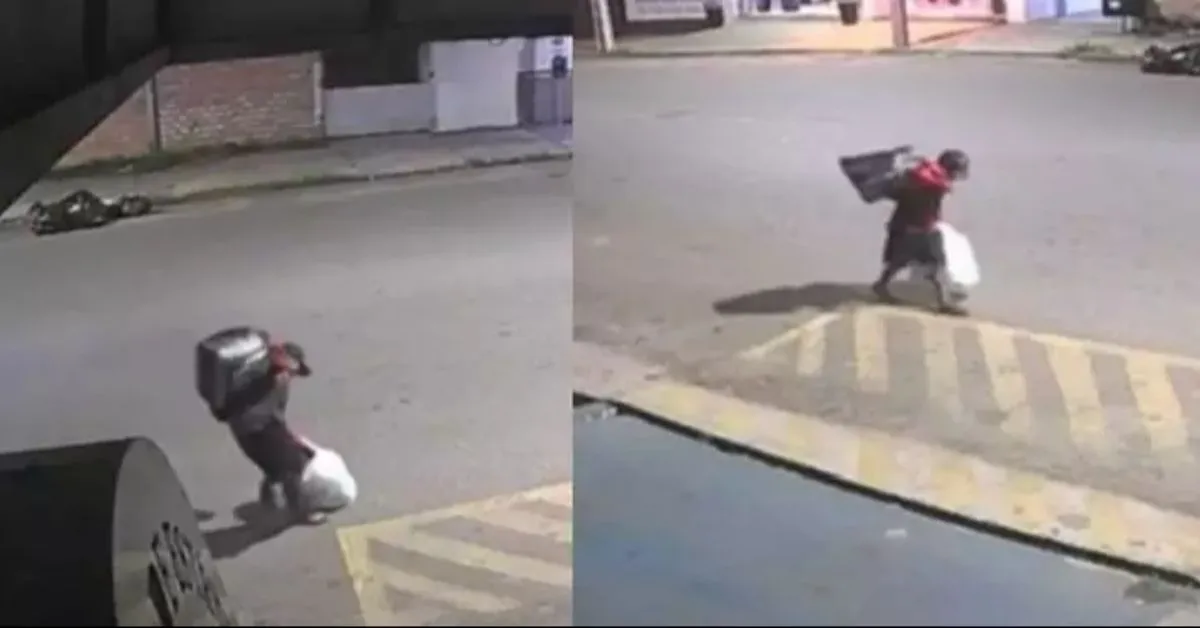 Polícia prende dupla com mercadoria roubada.
