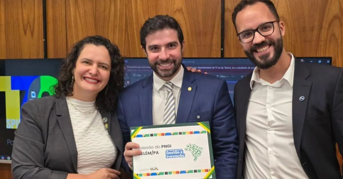 O prefeito de Belém, Igor Normando, incluiu a cidade no Programa Nacional de Gestão e Inovação