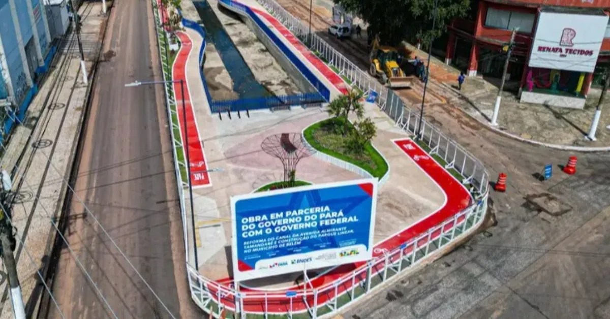 A Quadra I do Parque Linear da Nova Tamandaré já pode ser apreciada