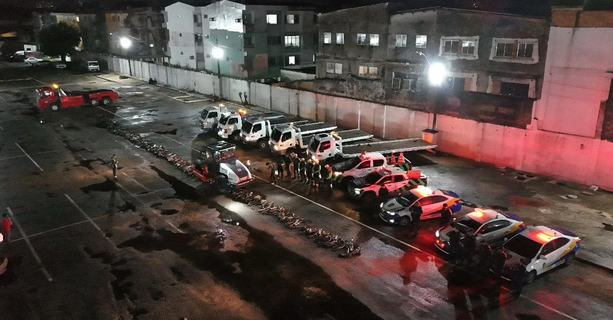 Peças foram apreendidas durante operações do programa "Belém em Ordem"