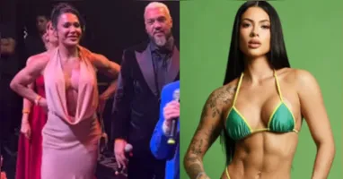 Reencontro de Belo e Gracyanne em festa gera falatório nas redes sociais