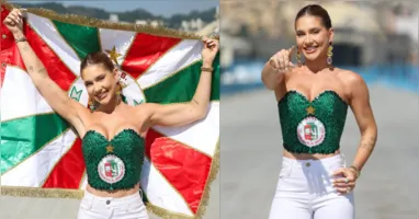 Virgínia Fonseca será a nova rainha de bateria da Grande Rio no Carnaval 2026, após saída de Paolla Oliveira.