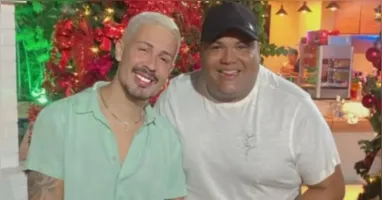 Carlinhos e Maxsuwell Rodrigues, conhecido nacionalmente como Vovozona.