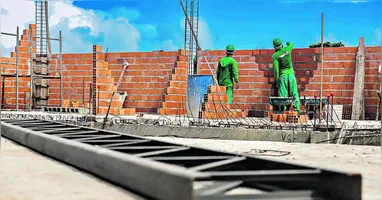 O setor de construção civil permanece aquecido no Estado, segundo o Dieese