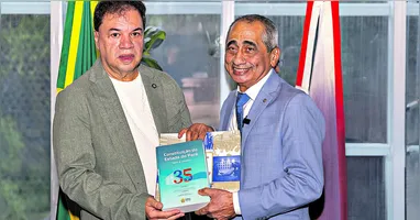 Chicão foi o anfitrião da solenidade, e destacou que as duas obras são de interesse de todas as gerações, principalmente das atuais e das que ainda virão.