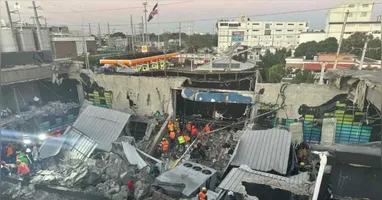 A boate se chamava Jet Set e está localizada próxima à costa de Santo Domingo.