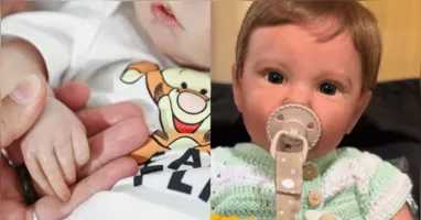 Os bebês reborn são bonecos feito artesanalmente e hiper-realistas