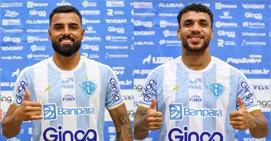 Meia-atacante e atacante prometem elevar o nível ofensivo do Papão