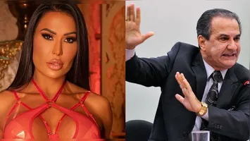 Gracyanne afirmou que se converteu para a igreja presidida pelo pastor Silas Malafaia.