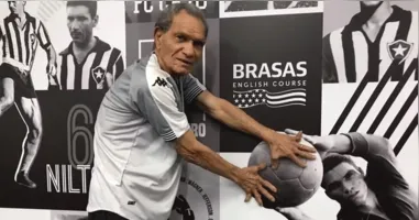 Goleiro Manga, lenda alvinegra e ídolo eterno do Botafogo.