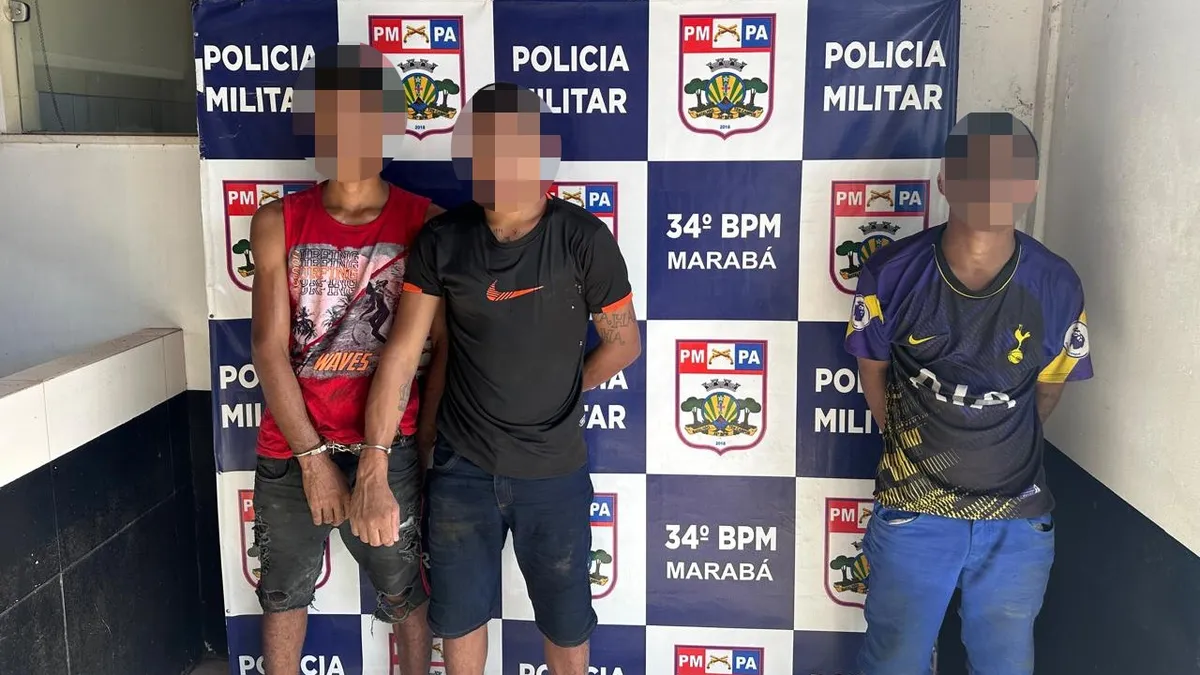 Imagem ilustrativa da notícia Três homens são presos por tráfico e porte ilegal de arma