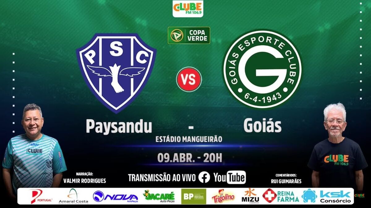 Tem Jogo no DOL e na Clube: ouça Paysandu x Goiás • DOL