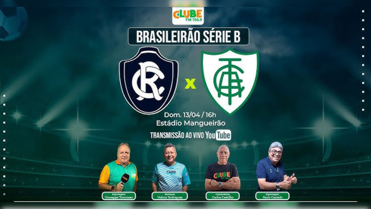 Tem Jogo no DOL e na Clube: acompanhe Remo x América-MG