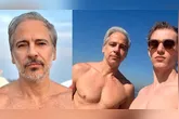 Imagem ilustrativa da notícia Galã de Vale Tudo assume romance com homem 42 anos mais novo
