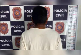O preso foi levado à delegacia para prestar depoimento