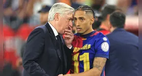 Ancelotti já enfrentou Raphinha diversas vezes no El Clásico