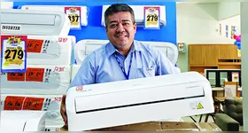 De aparelhos de ar-condicionado a miniventiladores, pra vencer o calor vale tudo