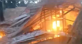 Explosão de botijão de gás em Cotijuba