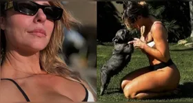 Atriz compartilhou fotos de biquíni durante pausa nas gravações e recebeu elogios calorosos dos seguidores
