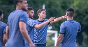 Luan Martins deve ser titular contra o CRB no domingo (1)