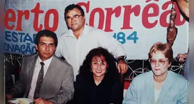 Roberto Corrêa ao lado do senador Jader Barbalho