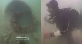 Pesquisadores encontraram os destroços