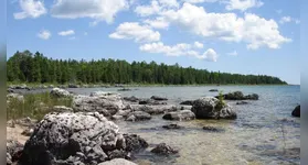 Lago onde naufrágio foi encontrado