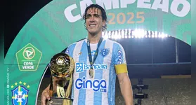 O atacante do Paysandu fez uma publicação enigmática após conquistar o título da Copa Verde.