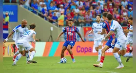 Bahia não teve problemas e resolveu tudo no primeiro tempo