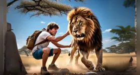 Identificado como o empresário Bernd Kebbel, ele estava acampado com outros turistas em um resort de tendas quando saiu para ir ao banheiro e acabou atacado pelo felino.