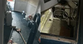 Submersível apreendido pela PF e Forças Armadas