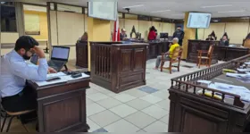 Ao longo do julgamento, Dhonlleno Nunes Amaral negou participação na chacina. Ele ainda alegou ter sido preso apenas por tentativa de homicídio.