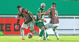 Águia Guerreira do Souza não conseguiu balançar as redes e perdeu a liderança da Série D.