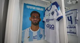 Quintana poderá ficar de fora do duelo entre Paysandu x Goiás