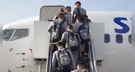 Delegação do Bahia deixa São Paulo e segue viagem rumo a Belém