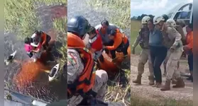 O piloto contou que tentou encontrar uma planície para evitar uma colisão frontal com as montanhas