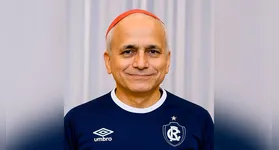Papa Leão XIV em imagem criada pelos torcedores do Remo