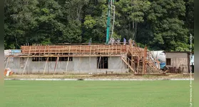 Obras no CT do Paysandu avançam com o passar dos dias